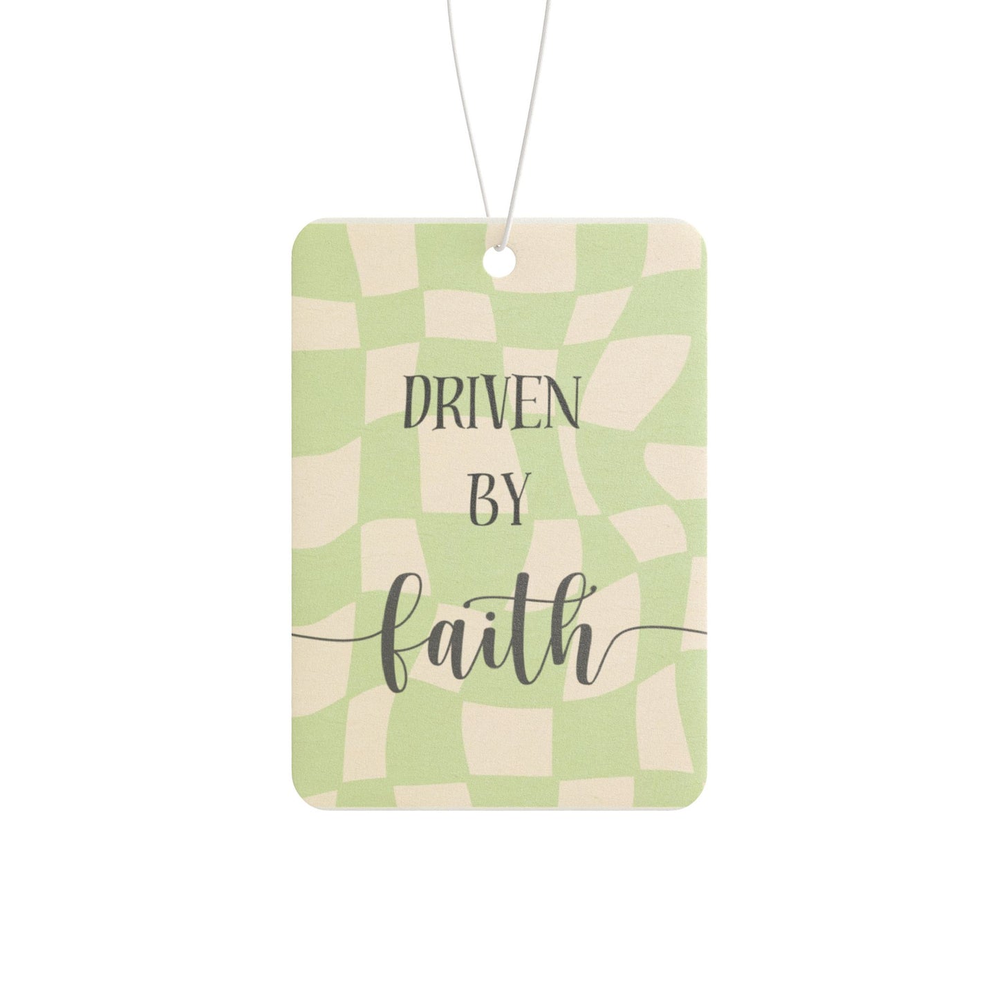 Checkered Car Air Freshener