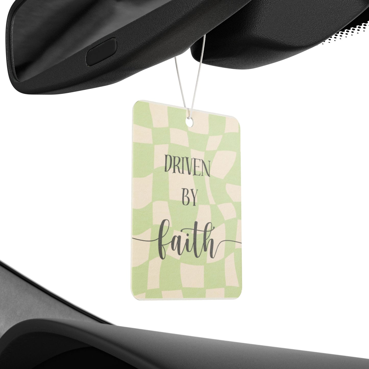 Checkered Car Air Freshener
