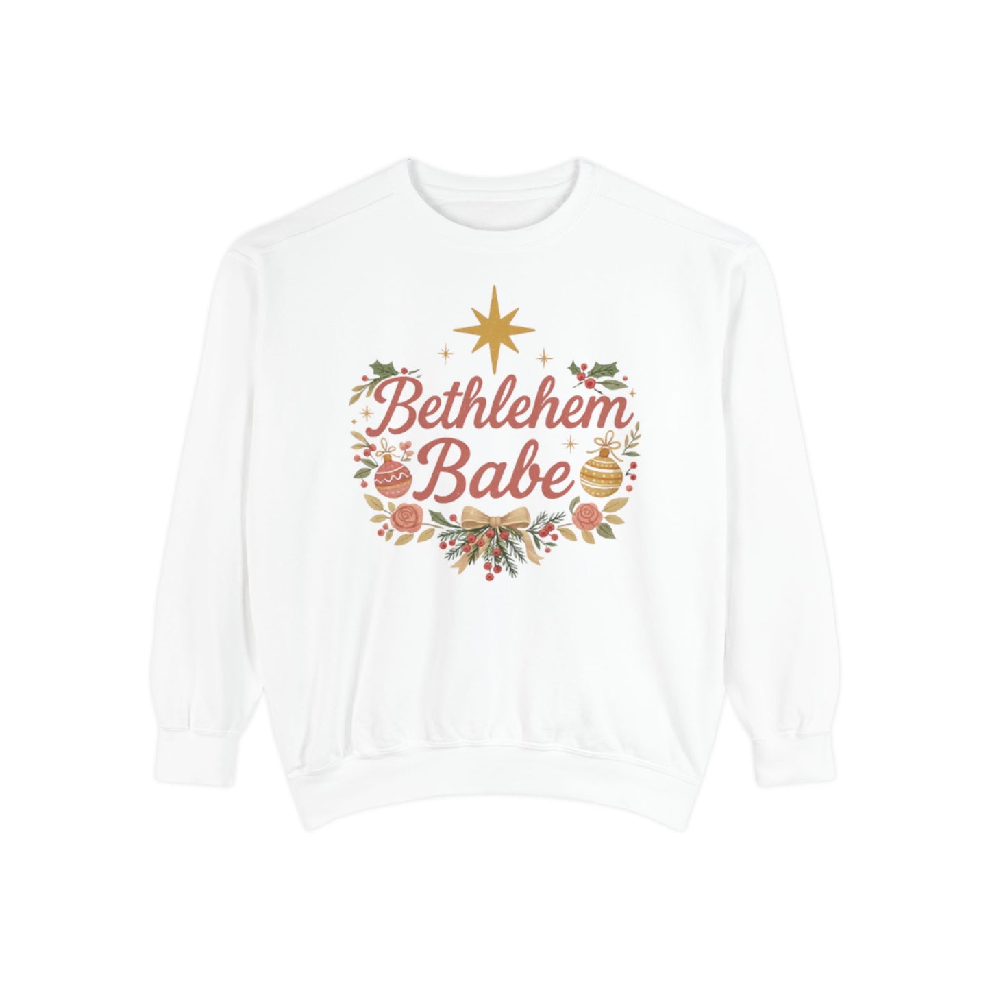 Bethlehem Babe Sweatshirt — Holiday Crewneck