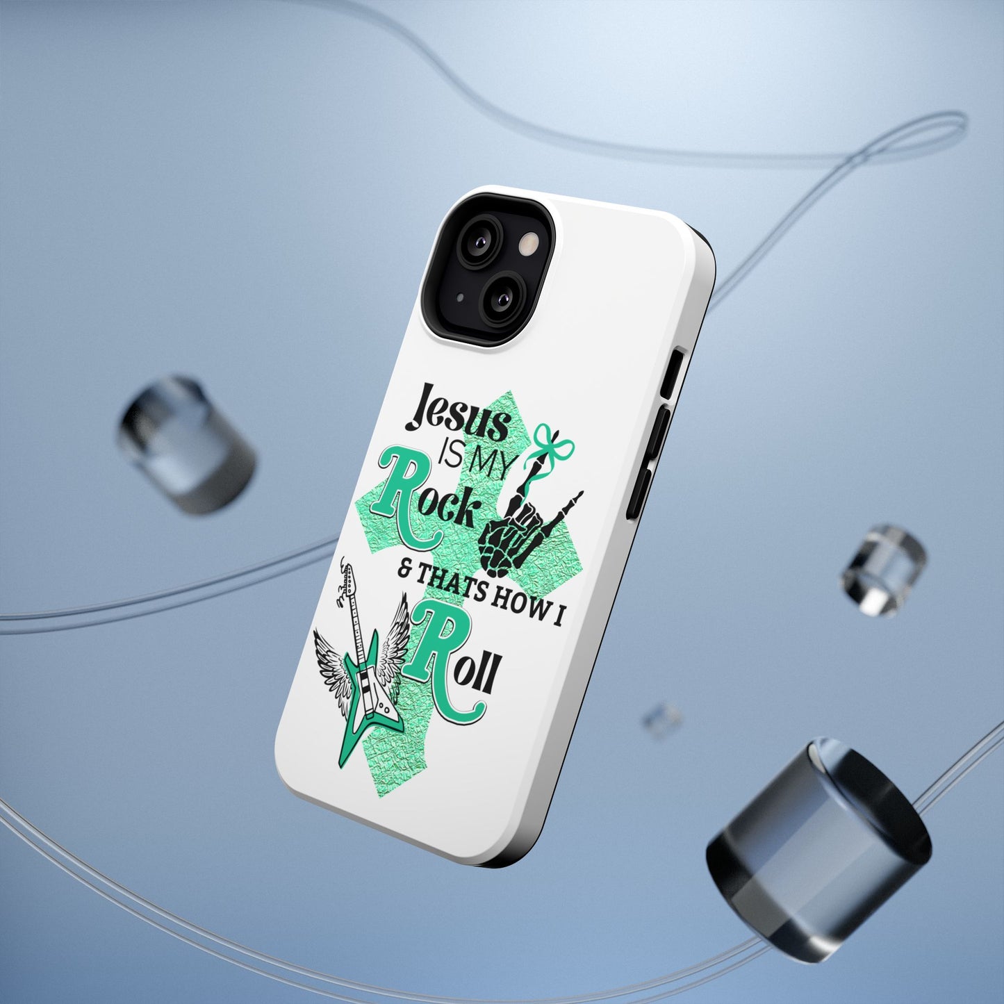 Rock 'n Roll with Jesus Phone Case