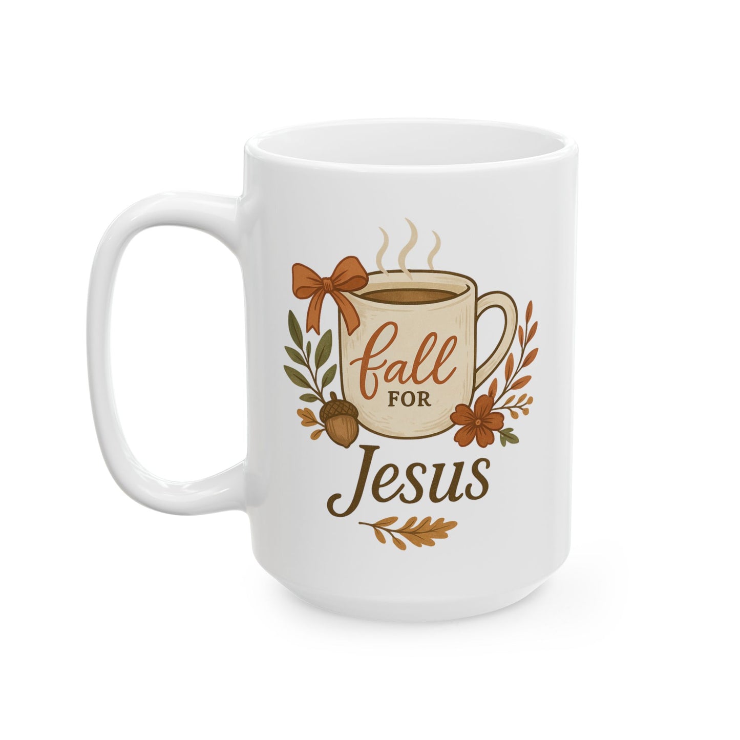 Fall for Jesus Mug
