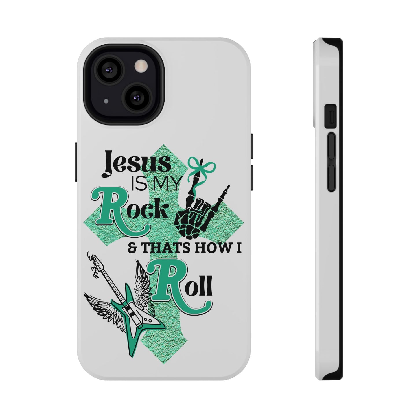Rock 'n Roll with Jesus Phone Case