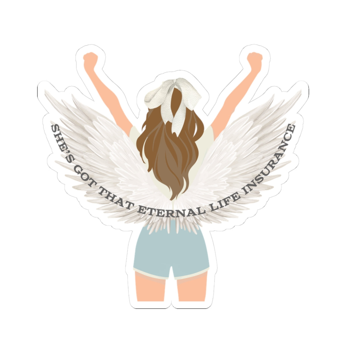 Eternal Life Insurance Sticker