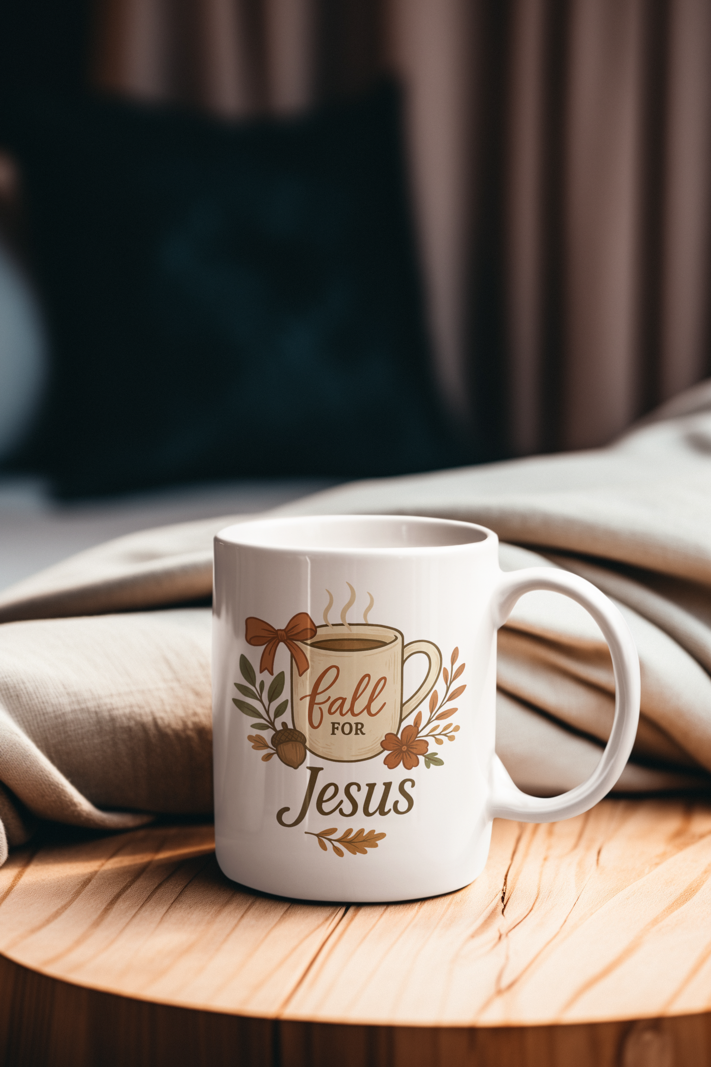 Fall for Jesus Mug