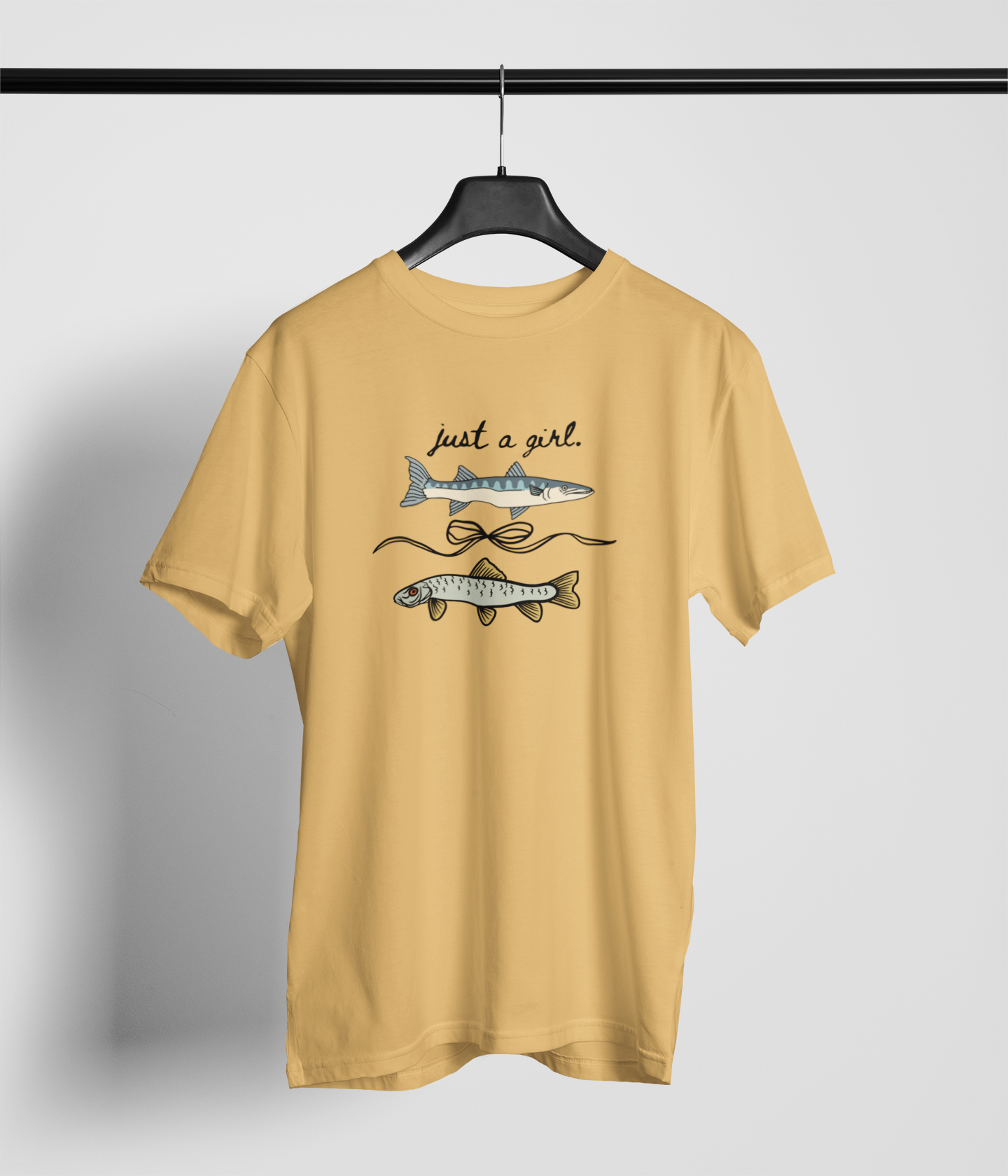 Just a Girl Fishing Tee for Nature Lovers